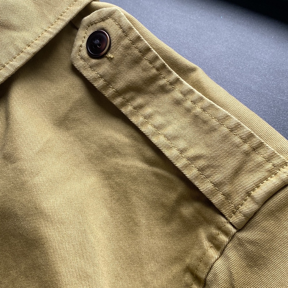 Nili Lotan X Target Khaki Button-Front Jacket - image 6